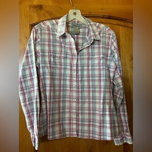 Women’s western button down shirt.